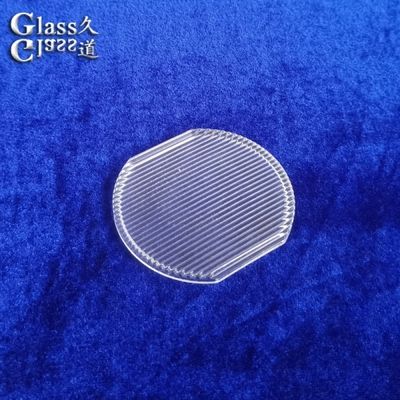 Durable Molded Borosilicate Glass LED Lens Cover for Directional Lighting