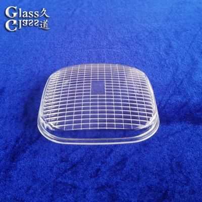 Durable Molded Borosilicate Glass LED Lens Cover for Directional Lighting