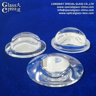 Precision-Molded Borosilicate Glass Lens for High-Power Luminaires