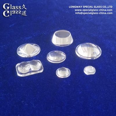 Low-Dispersion Unique Narrow Beam Glass Lens for High-End LED Fixtures