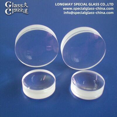 High Precision H-K9L Glass Double Convex Spherical Lens for DLP/LCD Projector Optics