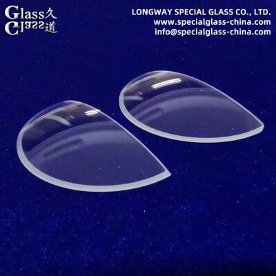 Custom Positive/Negative Meniscus Lens in BK7/Fused Silica for Beam Shaping and Focusing