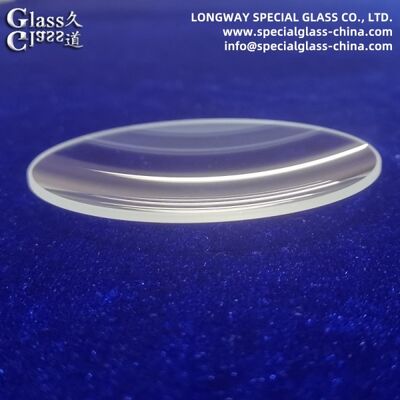 Custom Positive/Negative Meniscus Lens in BK7/Fused Silica for Beam Shaping and Focusing