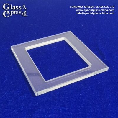 Custom Tempered Safety Glass Round Disc for Outdoor Lighting