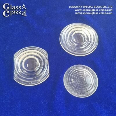 High Temperature Resistant Borosilicate Fresnel Lens for Stage & Studio LED Lighting