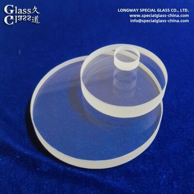 Durable Quartz Glass Sapphire Window Lens for Industrial Equipment Camera Protection
