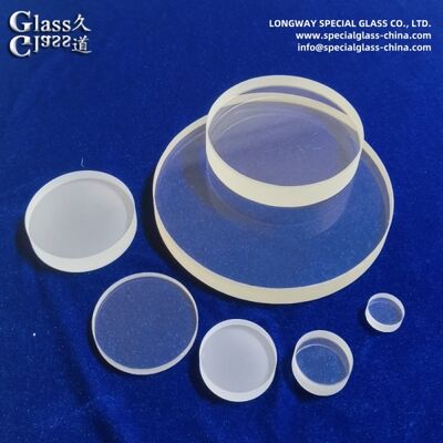 Durable Quartz Glass Sapphire Window Lens for Industrial Equipment Camera Protection