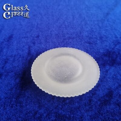 Custom Textured Frosted Glass Shade Cover for Lighting Fixture