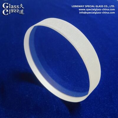 Durable Borosilicate Tempered Glass Observation Port for Flow Monitoring and Industrial Equipment