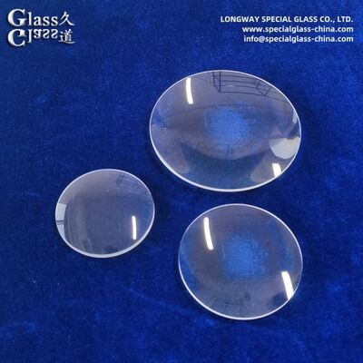 Precision Polished BK7/Fused Silica Optical Glass Lenses with Various Coatings