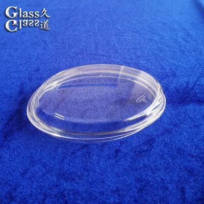 Custom Shape Pressed Clear Glass Lens Cover for LED Lights