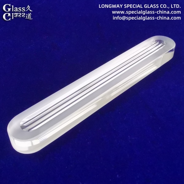 Glass Inside Level Custom Tempered Glass Gauge Glass for Liquid Level Indicator video
