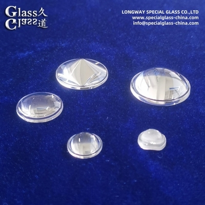 High Precision Borosilicate Glass Aspheric Lens for Indoor LED Lighting