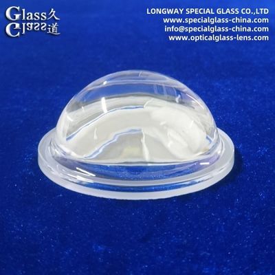 Precision-Molded Borosilicate Glass Lens for High-Power Luminaires