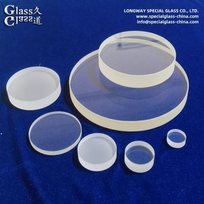 Custom Size Optical Circular Glass Lens for Industrial Sensors and Optical Instruments